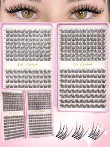 512/384 sợi mi giả Fairy Lash Clusters C Curl Manga Lashes MIX 8-16mm, mi mềm mại tự nhiên, mi giả DIY, dễ đeo, có thể tái sử dụng cho trang điểm hàng ngày. Từ khóa: mi giả, mi nối, mi giả. - Nhiều màu - Xem 14