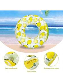 1 chiếc phao bơi hình chim hồng hạc màu chanh, dày dặn, có hai khoang khí và tay cầm, phao bơi bơm hơi dành cho người lớn. - Nhiều màu - Xem 7