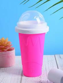 Bộ 4 cốc ép đá bào, cốc làm sinh tố tự chế, cốc ép nước trái cây di động, cốc đá bào làm lạnh nhanh. - Nhiều màu - Xem 4