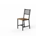 Dining Table And Chair Set, Bar Table With Two Dining Stools, Kitchen Table Chair, Industrial-Style Brunch Table, Suitable For Kitchen, Living Room, Party Room, Vintage Brown And Black - 棕色 - View 3