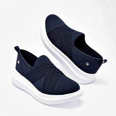 MORAMORA Mora Comfort Women's Navy Tennis Shoes