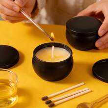 45个/套 随机颜色圆形金属烛台，DIY蜡烛配件，小物件收纳，婚礼生日派对装饰礼品 - 小肚 - 查看 6