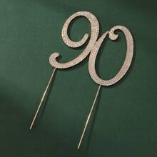 1 件合金水钻蛋糕装饰插牌，“Cheers To 15”生日蛋糕装饰，15 岁生日派对蛋糕中心摆件，情人节配件 - 彩色 - 查看 43