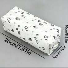 线条小猫铅笔盒，值得拥有，可爱，外观高级，简约风格，大容量，学生铅笔盒 - 線條小貓筆袋 - 查看 12