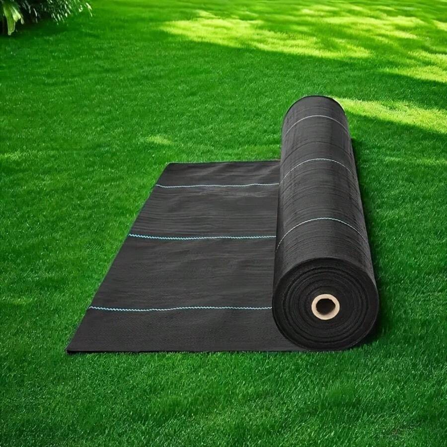 1 Piece Of Highly Breathable Barrier Fabric, Suitable For Agricultural Covering, Lawn And Garden Weeding, Effectively Inhibits Growth. - A - View 1