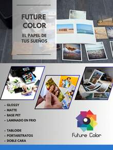 Papel Fotográfico Mate Adhesivo Carta 120g 50h - 1PC - Ver 6