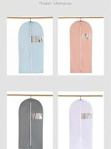 1pc Non-Woven Fabric 3D Dust Cover, Thickened Suit Dust Cover, Washable Garment Dust Cover - Multicolor - View 5