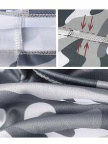 1pc Or 2pcs Camouflage Balaclava Hat, Breathable Quick-Dry Sun Protection Dust-Proof Military Full Face Mask, Suitable For Cycling - Multicolor - View 7