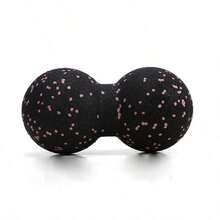 高密度轻便瑜伽按摩球，用于肌肉放松和拉伸运动（8厘米*16厘米） - 彩色 - 查看 9