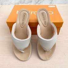 Beira Rio Women's High Heel Sandal - 白色 - 查看 4