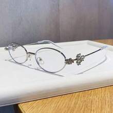 Stylish, Rhinestone-Studded, Rimless Sunglasses For Women. - transparente0 - Ver 1