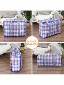 结实耐用的拉链式可折叠旅行包，大容量便携式行李袋，适用于搬家、旅行、收纳，也适合存放换季衣物、圣诞树、商务旅行和度假物品。 - 彩色 - 查看 7