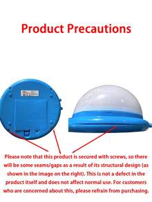 1 pieza Luz de noche LED con forma de estrella y OVNI, lámpara de proyección para dormir, proyector de luz ambiente de 7 colores, decoración del hogar para la sala de estar, decoración navideña, decoración de pared, camping, regalo para fiesta de cumpleaños - Multicolor - Ver 9