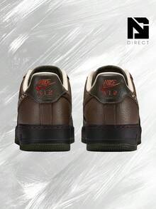 Nike Air Force 1 Low '07 Sequoia Dark Hazel– Men's Lifestyle Sneakers – Shoes For Man -Vintage-Spring & Summer-Inspired Running Shoes, Shock-Absorbing Comfort, Gym To Streetwear Casual Wear-Mother's Day Gifts-Father's Day Gift–IQ1122 320 - Sequoia/Dark Hazel/Black/Cream II - 查看 4