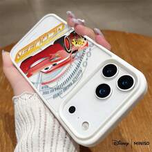 Miniso Disney Cars Lightning McQueen Rusteze Racing Design Phone Case Transparent Magnetic Shockproof Case Suitable For Iphone 17 Pro Max/17 Pro/17 Air/17/16/15/14/13/12/11/X/XS Pro/Pro Max Series Iphone 17 Pro Max Case Iphone 17 Pro Case Iphone 17 Case Stocking Stuffers The Girlfriend - Pink - View 4