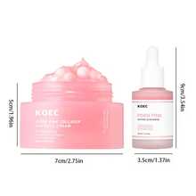 2件套鲑鱼DNA PDRN修复套装：鲑鱼DNA PDRN粉色肽精华液和鲑鱼DNA PDRN粉色胶原蛋白霜，女士礼盒套装，护肤套装 - Collagen - 查看 4