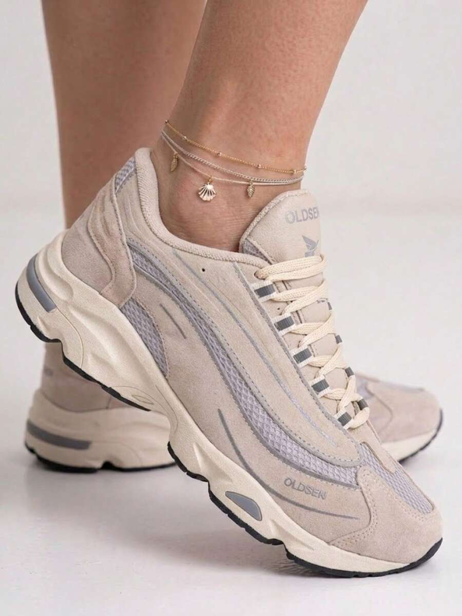 OLDSEN Tenis Feminino Confortavel Street Estilo Lançamento Academia Treino Esportes Dia A Dia
