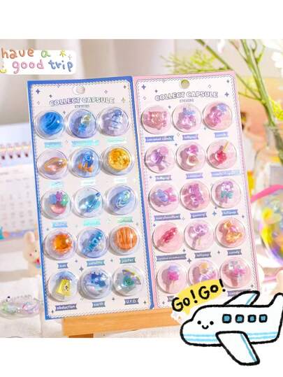 2/1 件装可重复使用 3D 立体贴纸，格式正确 - 可爱水果冰淇淋、实验室贴纸、动物和宠物（猫、狗）| 自粘多层贴纸，不对称形状，哑光表面，适用于剪贴簿、日记、计划本、DIY 手工艺品 | 柔和色彩和彩色卡通 3D 立体浮雕可爱趣味贴纸，水晶钻石浮雕贴纸，可定制创意计划本贴纸（随机款式）