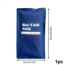 Paquete de gel de hielo, compresa fría/caliente reutilizable y suave, relaja las articulaciones y los músculos, alivio flexible para lesiones de hombro, espalda, rodilla, cuello y tobillo - Multicolor - Ver 5