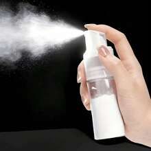 1pc Powder Spray Bottle - Leak-Proof, Fragrance-Free, Phosphate-Free Plastic Dispenser For Nails, Hair, Fiber Applications - Travel Accessory, Multipurpose Body Powder Shaker, Reusable Household Item, Hair Care Essential | Stylish Design | Durable Plastic, Powder Shaker - Multicolor - View 1