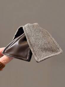 1 chiếc kẹp tóc hình tam giác lớn kiểu cổ điển, kẹp tóc cao cấp dành cho tóc dày, thích hợp cho tóc đuôi ngựa, phụ kiện tóc mùa thu/đông/hè, kẹp tóc đi biển/nghỉ mát. - Nhiều màu - Xem 4