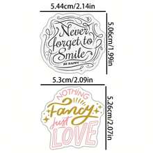 50pcs Motivational Sticker Pack, Water Bottle Vinyl Stickers, Inspirational Stickers For Diary, Laptop, Notebook, Phone Case - Multicolor - View 2