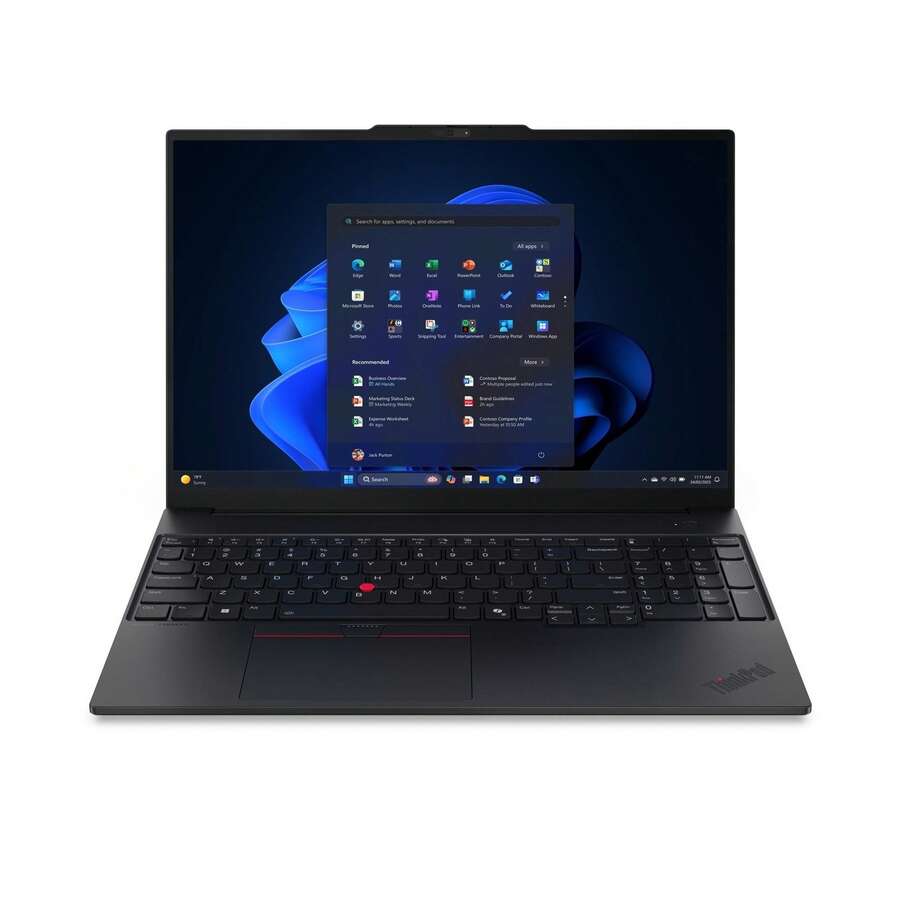 New - Lenovo ThinkPad E16 Gen 3 16" IPS Touch Intel Core Ultra 7 240H 2.5GHz 16GB RAM 512GB SSD WIN11P - 美規A型插(110-127V) - 查看 1