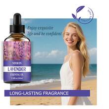 NIVAVIN 30毫升/60毫升/100毫升薰衣草精油，纯植物萃取，持久留香，适用于空气清新、面部护理、头发护理、芳香疗法，礼品装 - 薰衣草 - 查看 7