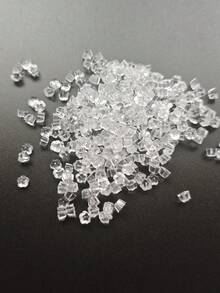 1 Box Of Approx. 365pcs Transparent Silicone Ear Plugs, Soft Silicone Earring Backs, Clover-Shaped Earring Fixers 5mm, Suitable For Fixing Earrings & Earring Posts, Low Allergy Silicone Earring Backs Replacement - Plum Blossom Shape - View 7