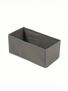 1/2/4pcs Non-Woven Fabric Drawer Organizer Boxes, Breathable & Foldable, Underwear & Socks Storage - Grey - View 9