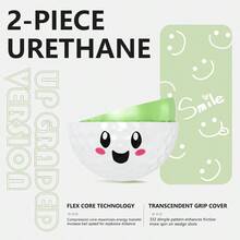 Cartoon Design Urethane Balls U2013 Premium Construction U2013 High Spin Soft Feel U2013 Fun Stylish Patterns U2013 Cut - Resistant Cover U2013 Casual Golfers Giving - 3PC - View 3