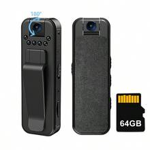 Cámara portátil inalámbrica para vlogging con visión nocturna y lente rotativa 180°, cámara deportiva portátil para actividades al aire libre como esquí, ciclismo, senderismo, también adecuada como cámara personal para vlogging o videocámara portátil - Negro - Ver 12