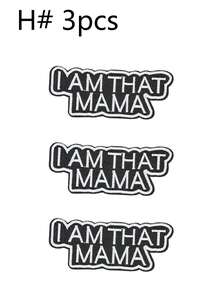 Bộ 3/6 miếng vá thêu chữ MAMA tiếng Anh dành cho Ngày của Mẹ, miếng vá polyester hoạt hình dễ thương, phụ kiện may vá, miếng vá vải, nhãn dán thêu cá nhân hóa cho mũ, quà tặng cho mẹ, miếng vá tên thêu tùy chỉnh, đầy màu sắc, vui nhộn, độc đáo, dành cho bạn trai, bạn gái, trường học, văn phòng, quà tặng giáo viên, đồng nghiệp, áo khoác, mũ lưỡi trai, quần jean, áo sơ mi, áo jacket, ba lô. - Nhiều màu - Xem 14