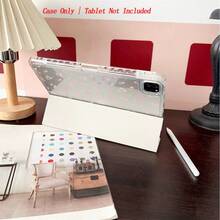 A Pink Bow - Pattern Protective Tablet Case - Ideal For Sweet - Style Lovers And Fashion Enthusiasts, Protective Soft TPU Flip - Pen Holder Compatible With IPad 10th Generation 10.9-Inch 2022 / Air 13(M3 2025)/ Air 11(M3 2025) Compatible WithSAMSUNG,Compatible With XIAOMI - Multicolor - View 6