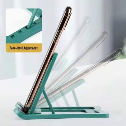 Neutral Color Multifunctional Foldable & Adjustable Desktop & Car Phone/Tablet Holder Stand