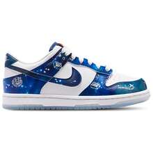 Nike Dunk Low Blue White Multi Kid's IM1448-100 - 星空藍 - 查看 2