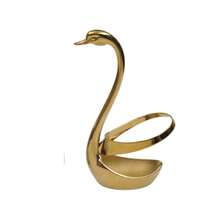 Swan Shaped Cutlery Holder - With Fork Slots, Wedding Party Home Decor - Party Tabletop Decor, Cutlery Organizer, Spoon And Fork Rack - Multicolor - View 5