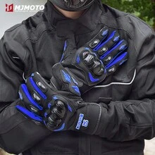 MJMOTO 夏季透气全指摩托车手套 防滑耐磨越野赛车手套 触屏摩托车手套 - A - 查看 5
