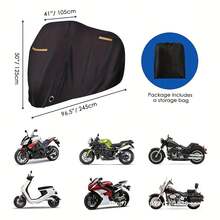 摩托车罩，防水户外踏板车防紫外线罩，防尘防雨罩，适用于 Vespa LX LXV Sprint GTS GTV 50 150 250 300 300ie - 摩托車罩 - 查看 6