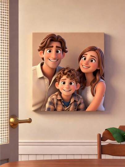 1 Piece Customized Large Size Canvas Poster, DIY Framed Or Frameless Poster, Print Your Photo On Canvas As A Creative Gift, Wall Decor, Mural, Wall Art, Canvas Print, Canvas Poster, Canvas Wall Decor, Poster Printing. It Is Perfect Gift For Girlfriend/Boyfriend, Family, Son, Daughter, Student, Pet, Home, Birthday, Wedding Occasion, Wedding, Anniversary, For Living Room, Bedroom And Office.