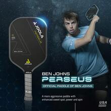 Perseus Professional Pickleball Paddle - Charged Surface Tech, Balances Hitting Power & Feel, Full-Wrapped Carbon Fiber, Great Balance, Pop & Control - Perseus-yellow -a - View 4