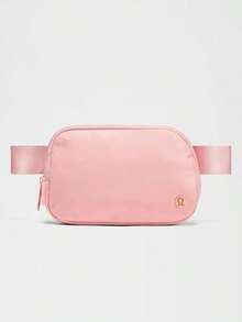 Lululemon Everywhere Belt Bag 1L-For Yoga Gym Running-Sweat-Wicking-Yoga-All Seasons Sport-Spring/Summer-Autumn/Winter-Back To School- Mother's Day Gifts-Father's Day Gift - 茶玫瑰 - 查看 1