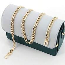 Metal Chain Strap For Women's Handbag, Detachable Shoulder Strap For DIY Bag Making, Replacement Crossbody Strap, Bag Accessories, Bag Decoration Chain Vacation Essentials Bag Straps Bag Charm Bag Chain Accessoires Teacher Gifts - Multicolor - View 3