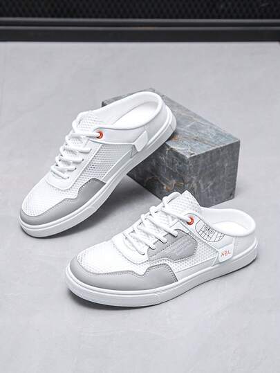 Baskets décontractées et sportives pour homme, style slip-on, printemps/été