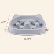 1pc Interactive Dog Bowl, Designed To Prevent Choking And Encourage Slow Eating, With Maze-Like Structure. Suitable For Small And Medium Dogs, With Anti-Slip Design To Reduce Bloating - 300ml - View 2