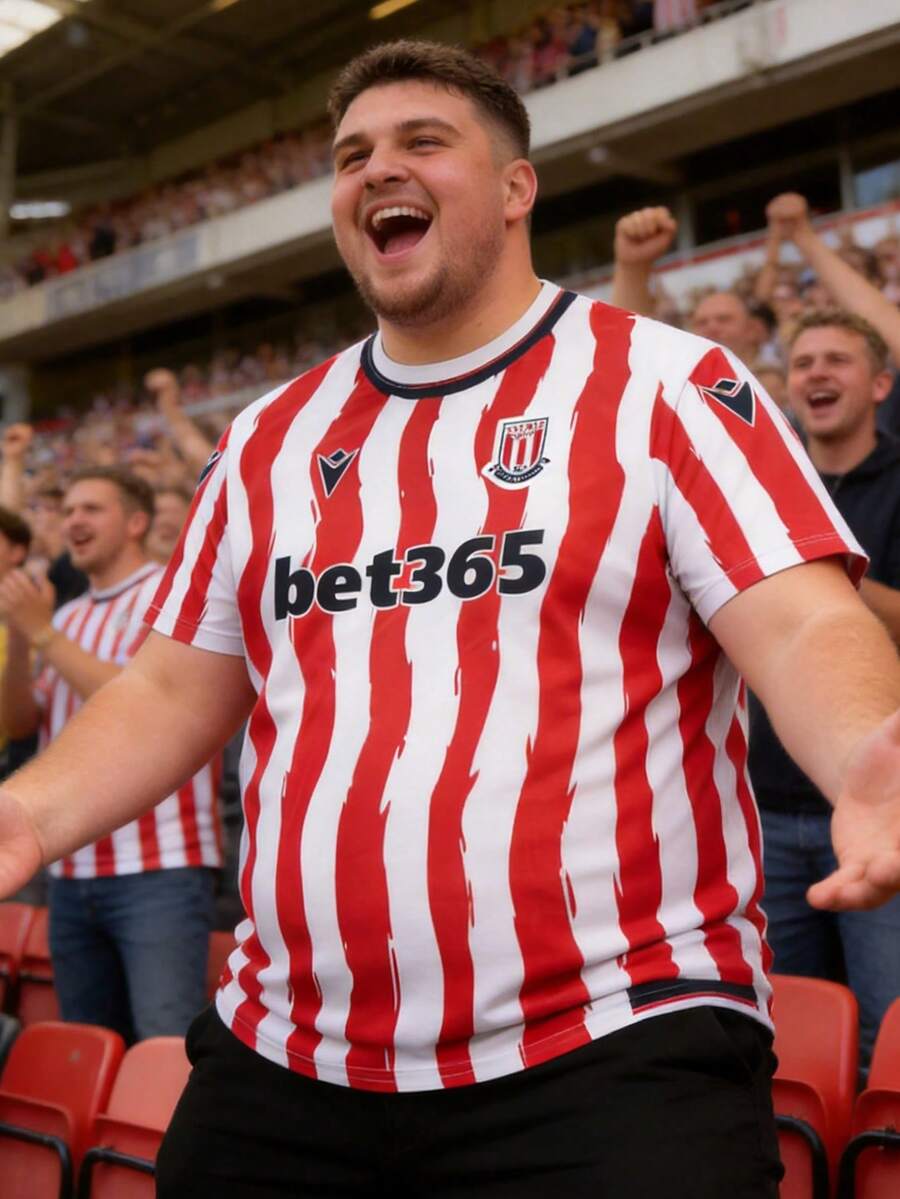 AnChiStreetwear - 大码男士第26赛季主场球衣及舒适圆领运动上衣，适合比赛、足球训练、休闲及度假穿着，也可作为礼物赠送。 - 彩色 - 查看 1