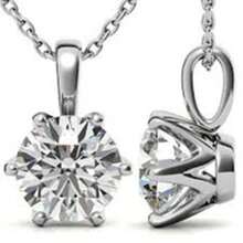 1pc Minimalist Hexagon Faux Diamond-Cut Pendant Necklace, Elegant Jewelry For Everyday Wear ... - Bạc - Xem 6