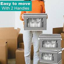 Stemware Storage Cases - Light Gray - View 6