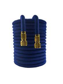 25英尺-100英尺花园软管可伸缩柔性魔术软管高压洗车软管庭院灌溉浇水工具 - 多色 - 查看 17