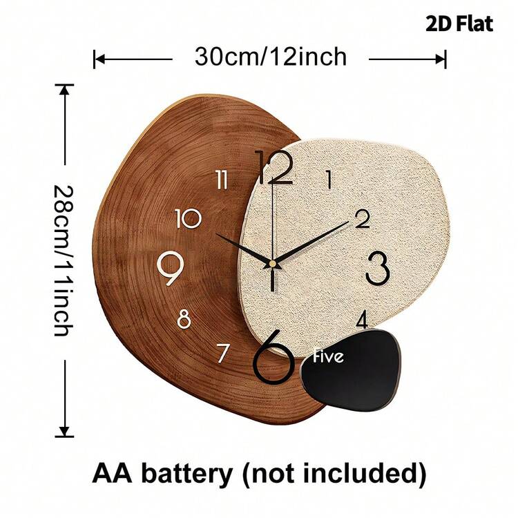 1 chiếc đồng hồ treo tường trang trí nghệ thuật cổ điển 12"/16", máy thạch anh siêu êm không phát ra tiếng tích tắc, thích hợp trang trí trong nhà, phòng khách, phòng ngủ, lớp học, nhà bếp, văn phòng, quán cà phê, phòng ăn. - Nhiều màu - Xem 15